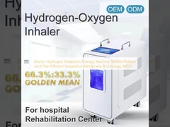Doktor Hydrogen Inhalation Therapy Machine 3000ml Zwalnia ból stawów Efektywna technologia oddzielania membranowa WEIZI
