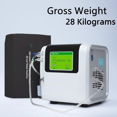 Good price Gross Weight 28 Kilograms Hydrogen Inhalation Machine With Daily Usage One Half Hour Per Day Packaged in Gift Box Great for Medical w Internecie