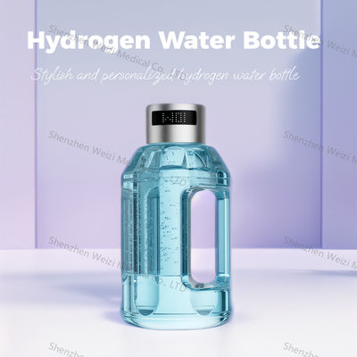 Good price Powtórnie ładowalna butelka z wodorowaną wodą z jonami ujemnymi 1500 ppm Duża pojemność w Internecie