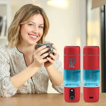 Good price SPE PEM Elektroliza wody Przenośna butelka wodorowa 2000ppb Kontrola dotykowa w Internecie