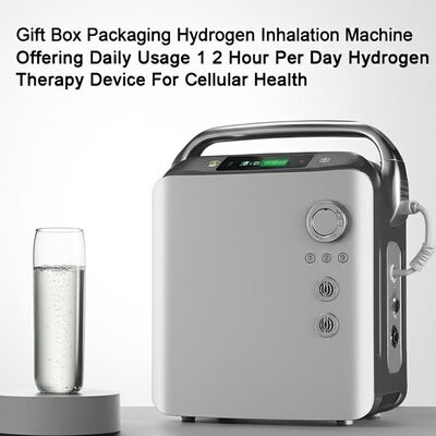 Good price Gift Box Packaging Hydrogen Inhalation Machine Offering Daily Usage 1 2 Hour Per Day Hydrogen Therapy Device For Cellular Health w Internecie